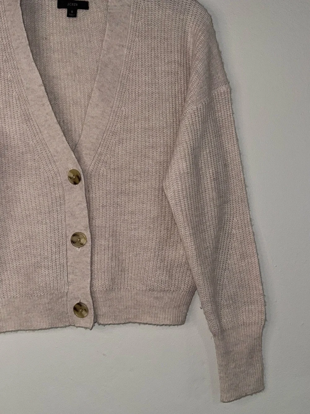 J. Crew cropped neck